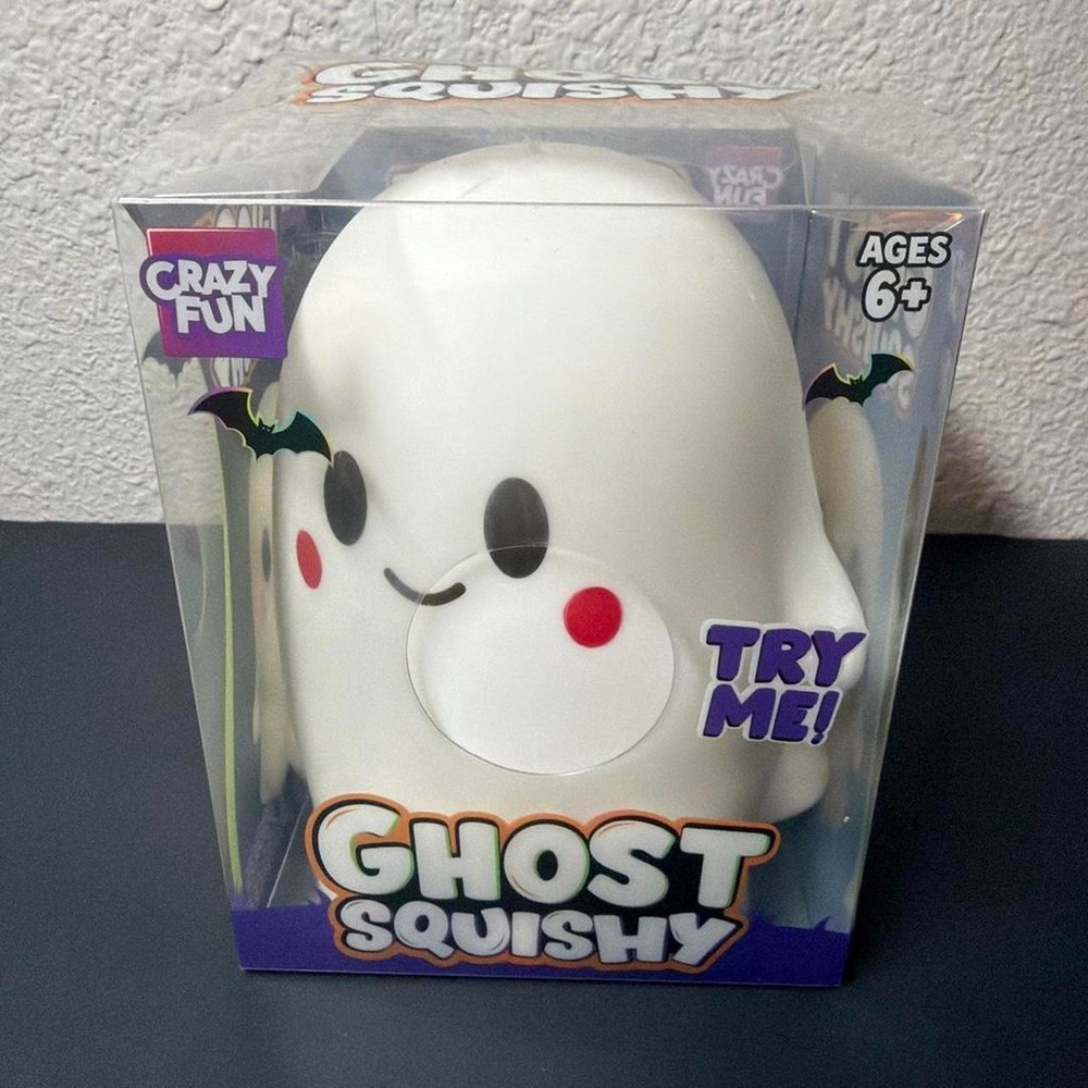 Crazy Fun Halloween Ghost Squishy